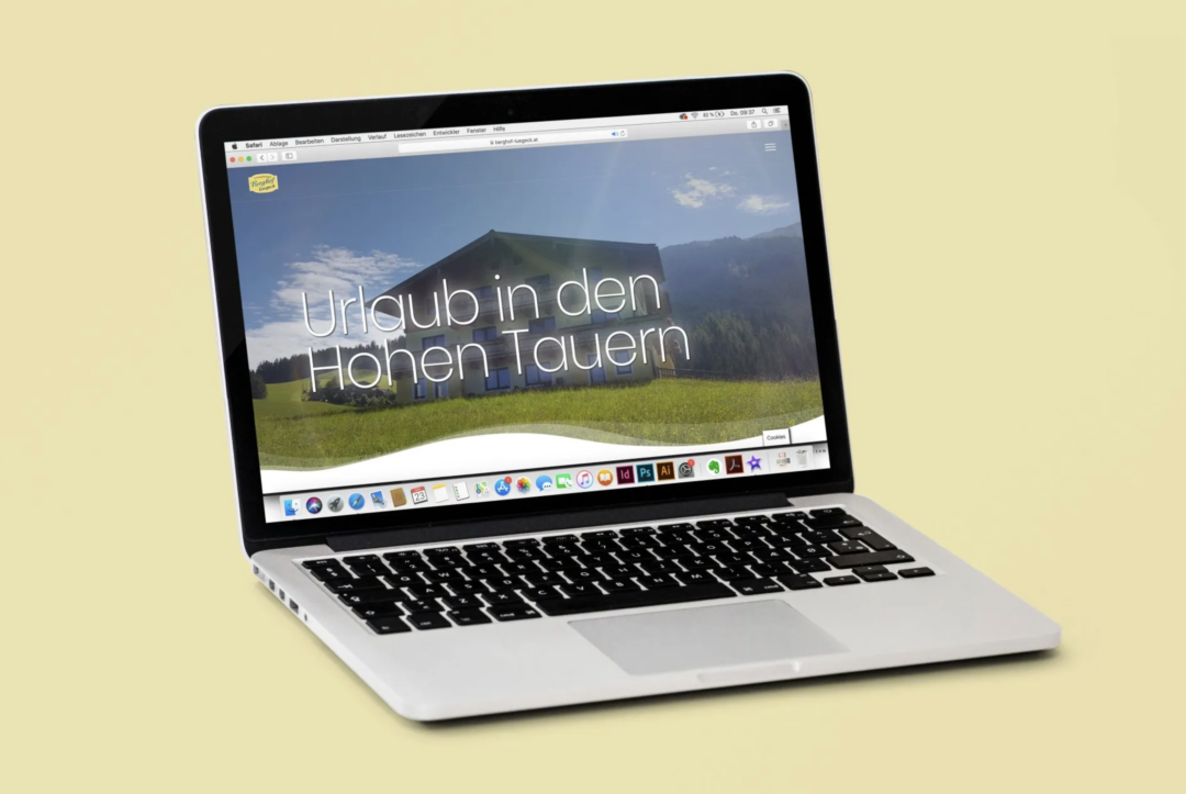 Website Berghof Luegeck
